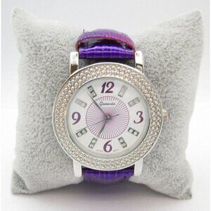 Women's Geneva Quartz WR Analog 39mm Dial Causal Round Watch (G111)